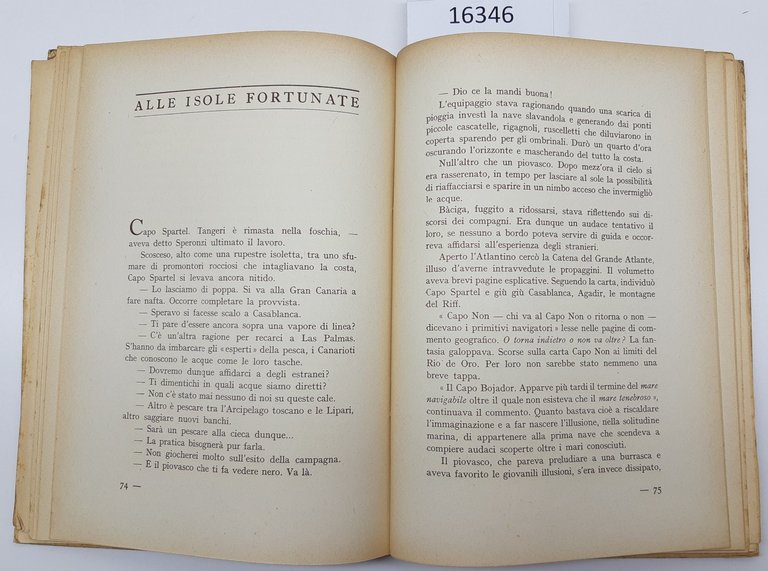Giovanni Descalzo B‡ciga il mozzo 1∞ ed. Paravia 1946