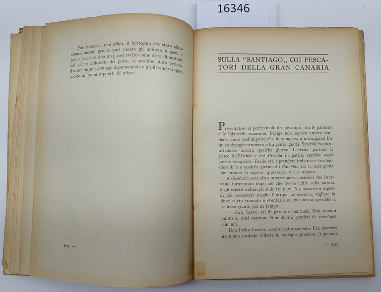 Giovanni Descalzo B‡ciga il mozzo 1∞ ed. Paravia 1946