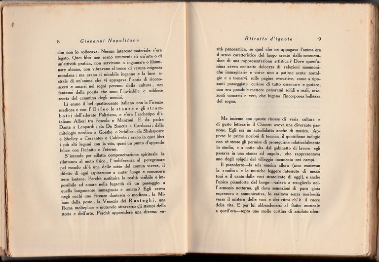 Giovanni Napolitano Ritratto Di Ignoto E Altri Saggi Casella Editore … | Immagine Gallery 2