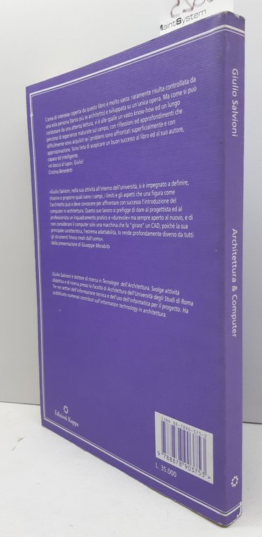 Giulio Salvioni Architettura e computer edizioni Kappa 2000 | Immagine Gallery 2
