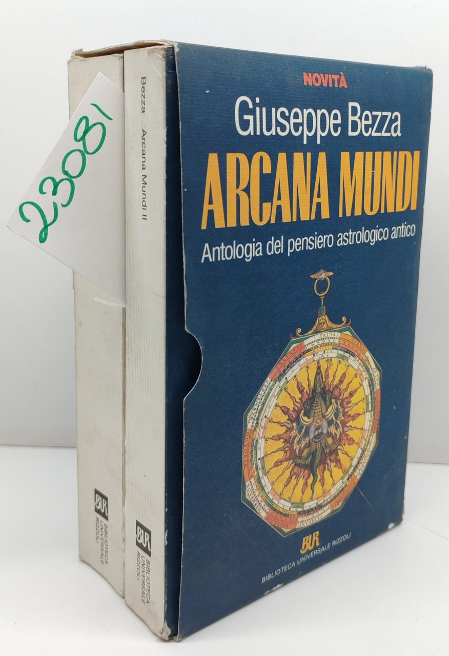 Giuseppe Bezza Arcana Mundi due volumi BUR Rizzoli 1° edizione … | Immagine principale