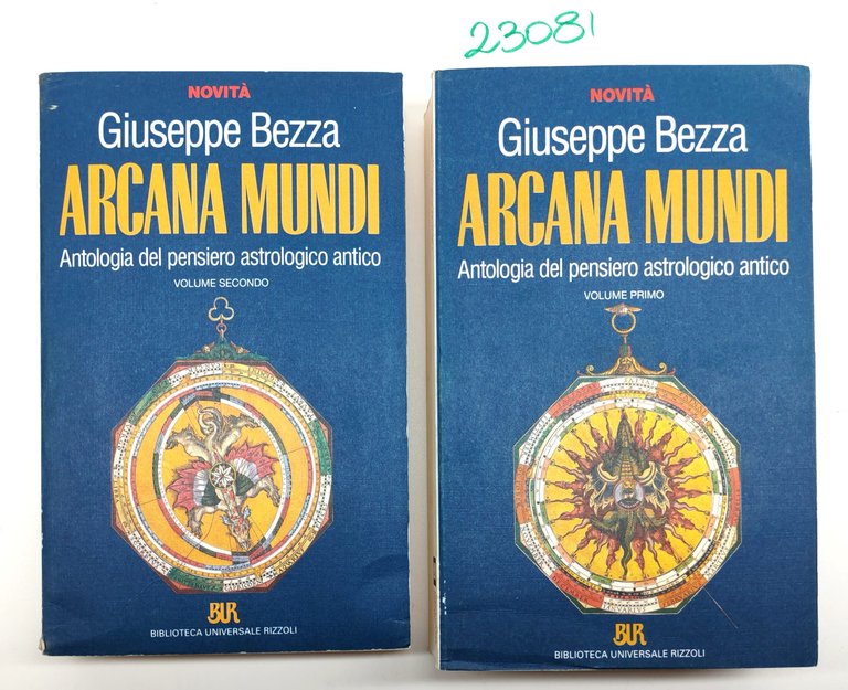 Giuseppe Bezza Arcana Mundi due volumi BUR Rizzoli 1° edizione … | Immagine Gallery 3