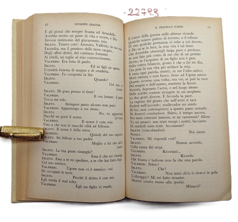 Giuseppe Giacosa Scritti scelti Mondadori 1960 1° edizione | Immagine Gallery 6