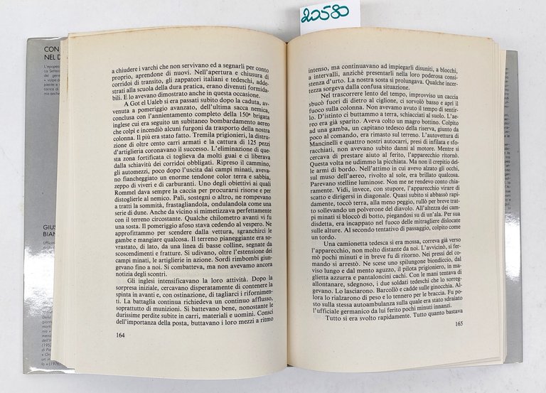 Giuseppe Mario Bianchi Con Rommel nel deserto Ciarrapico 1981