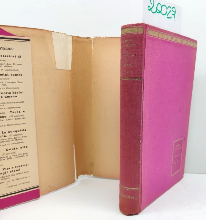 Giuseppe Montalenti Problemi di biologia della riproduzione Mondadori 1° edizione …