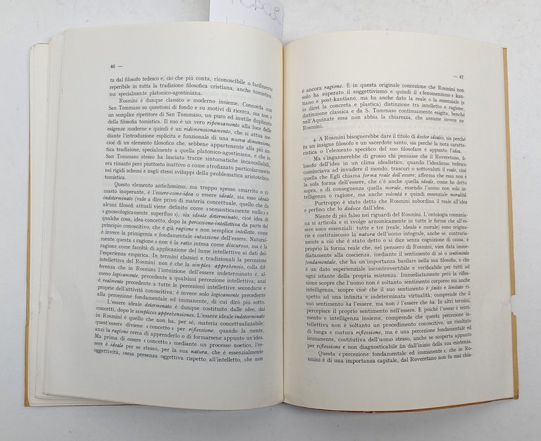 Giuseppe Muzio Dal tomismo essenziale al tomismo rosminiano note e …