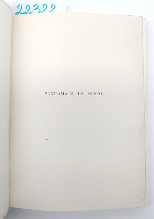 Giuseppe Passaro Sant'Amato da Nusco 1965 Tipografia Napoletana | Immagine Gallery 2
