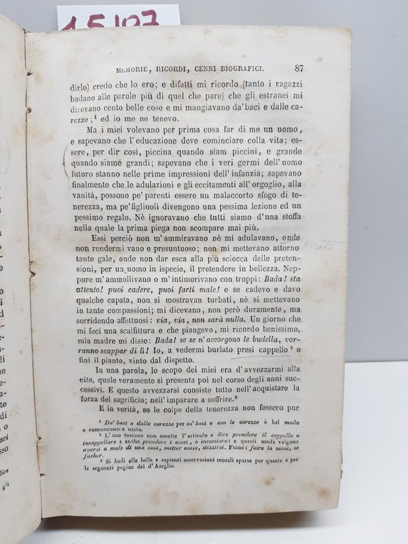 Giuseppe Puccianti Antologia della prosa italiana moderna Le Monnier 1880