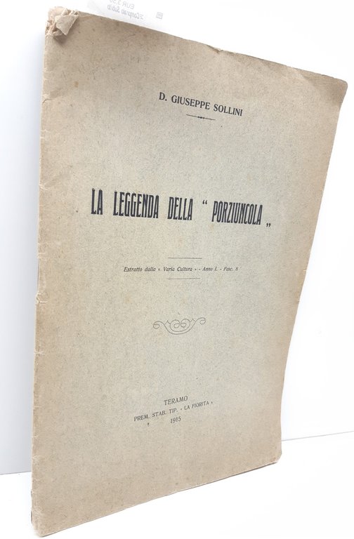 Giuseppe Sollini La leggenda della Porziuncola Teramo 1915 | Immagine Gallery 4
