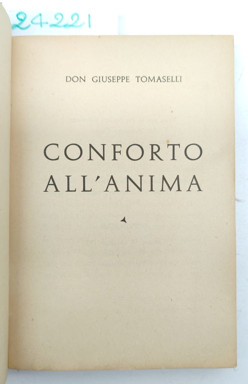 Giuseppe Tomaselli Conforto all'anima 1952 | Immagine Gallery 3