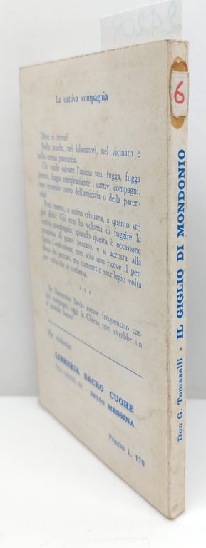 Giuseppe Tomaselli Il giglio di Montorio San Domenico Savio Libreria … | Immagine Gallery 2