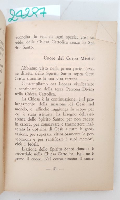 Giuseppe Tomaselli Lo spirito Santo Scuola Grafica Salesiana 1970. | Immagine Gallery 3