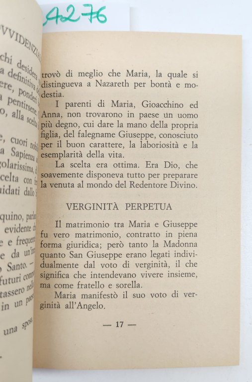 Giuseppe Tomaselli Verginità di San Giuseppe Scuola Grafica Salesiana 1973 | Immagine Gallery 4