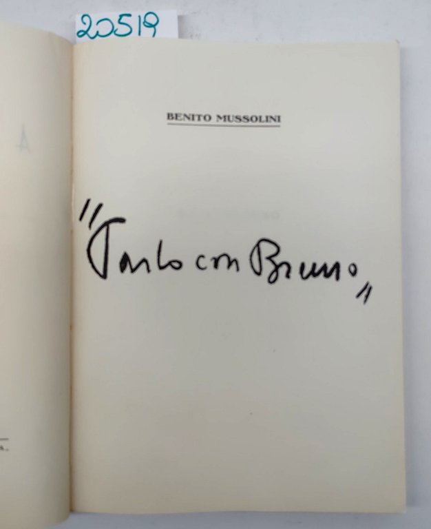 Gli anni 40 speciale Benito Mussolini Parlo con Bruno Ciarrapico …