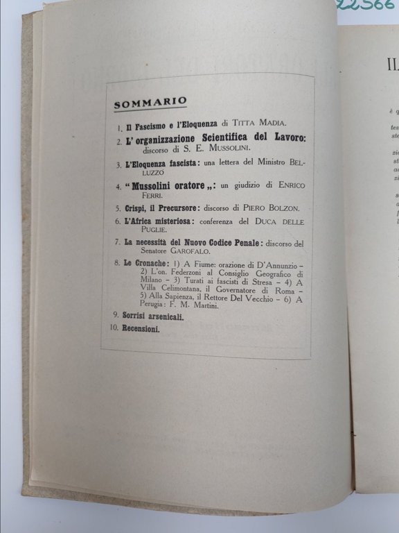 Gli oratori del giorno anno I numero 6 ottobre 1927