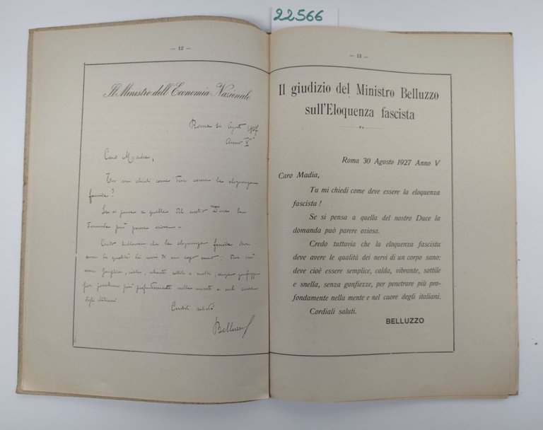 Gli oratori del giorno anno I numero 6 ottobre 1927