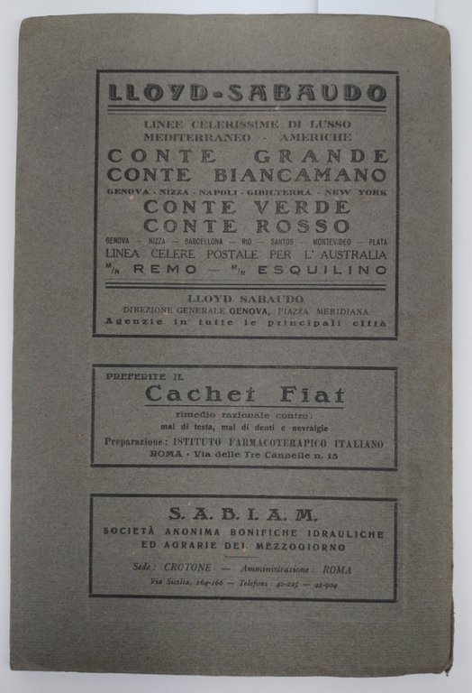 Gli oratori del giorno anno V numero 8 agosto 1931