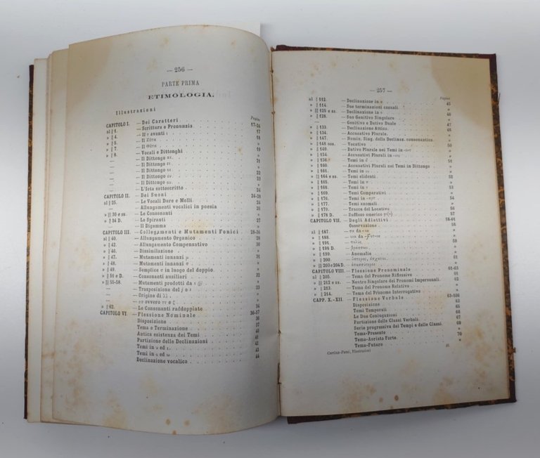 Grammatica greca Curtis Illustrazioni Filologico-Comparative Fumi Napoli 1868