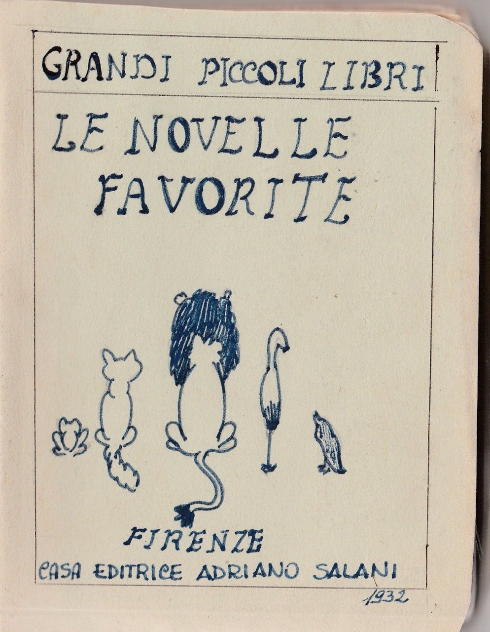 Grandi Piccoli Libri Margherita Baker Le Novelle Favorite Firenze Salani …