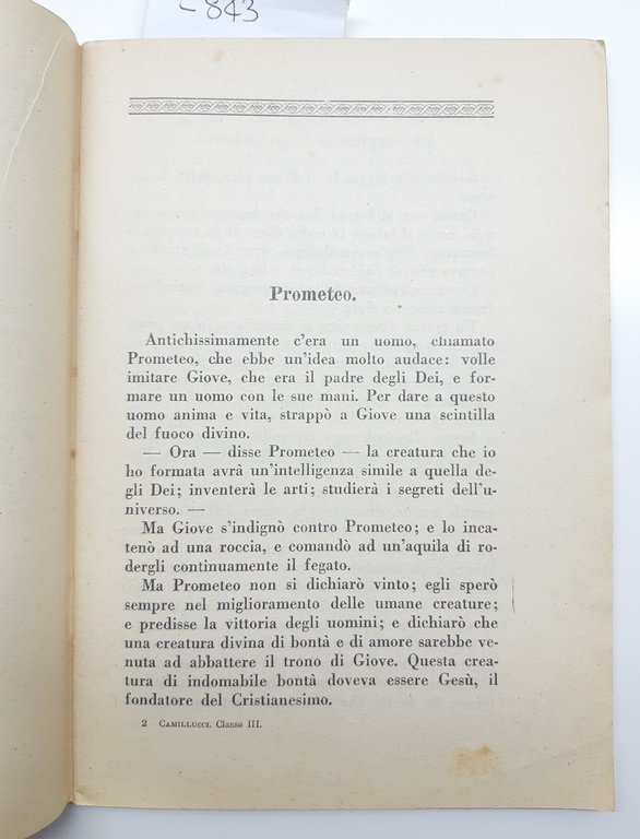 Graziani Camillucci La Nuova Scuola Occupazioni Intellettuali Creative 1930 Classe …