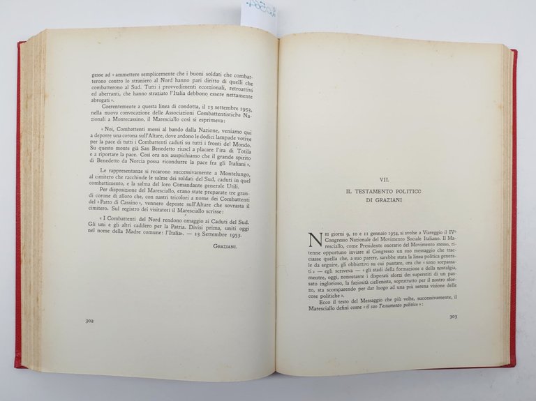 Graziani Collana di Studi Storici edita da Rivista Romana 1956