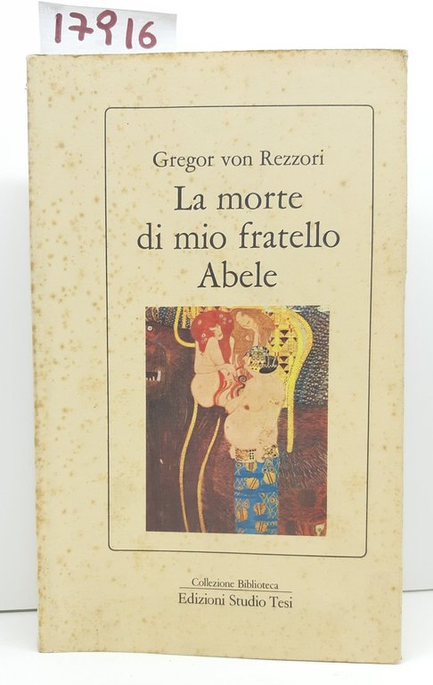 Gregor Von Rezzori La morte di mio fratello Abele Edizioni … | Immagine Gallery 10