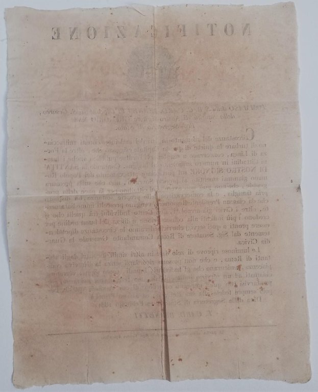 Gregorio XVI vistosi minacciato dagli insorti arruola 100 individui
