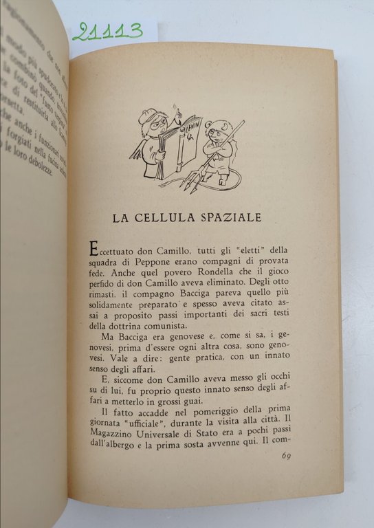 Guareschi Il compagno don Camillo Mondo piccolo Rizzoli 3° edizione …