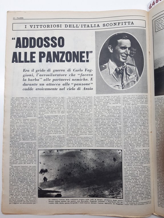 Guareschi Satira politica Candido settimanale del sabato n. 30 1955