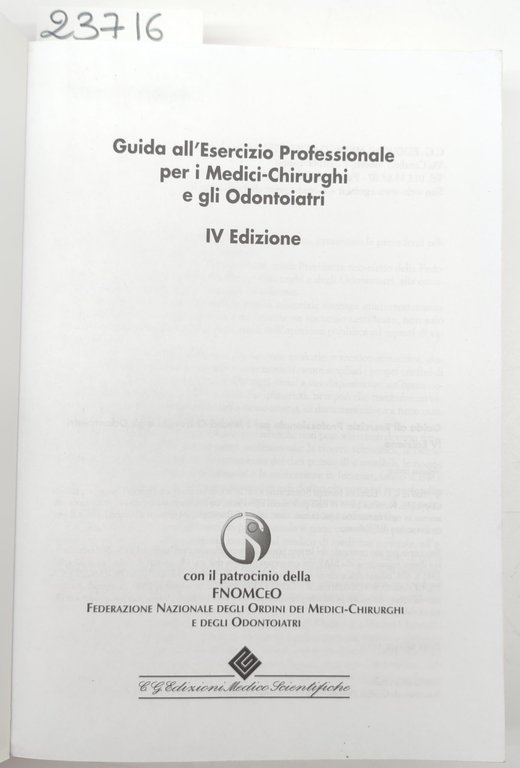Guida all'esercizio professionale per i medici chirurghi e gli odontoiatri … | Immagine Gallery 3