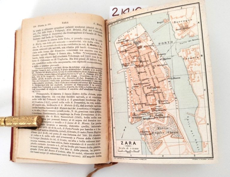 Guida d'Italia Italia centrale 1° volume 1924 1° edizione TCI