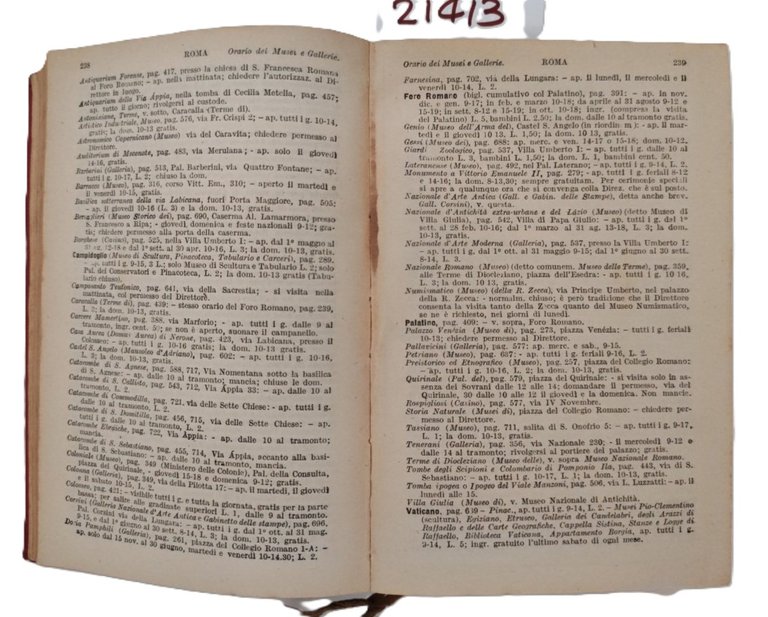 Guida d'Italia Italia centrale IV volume Roma e dintorni 1925 …