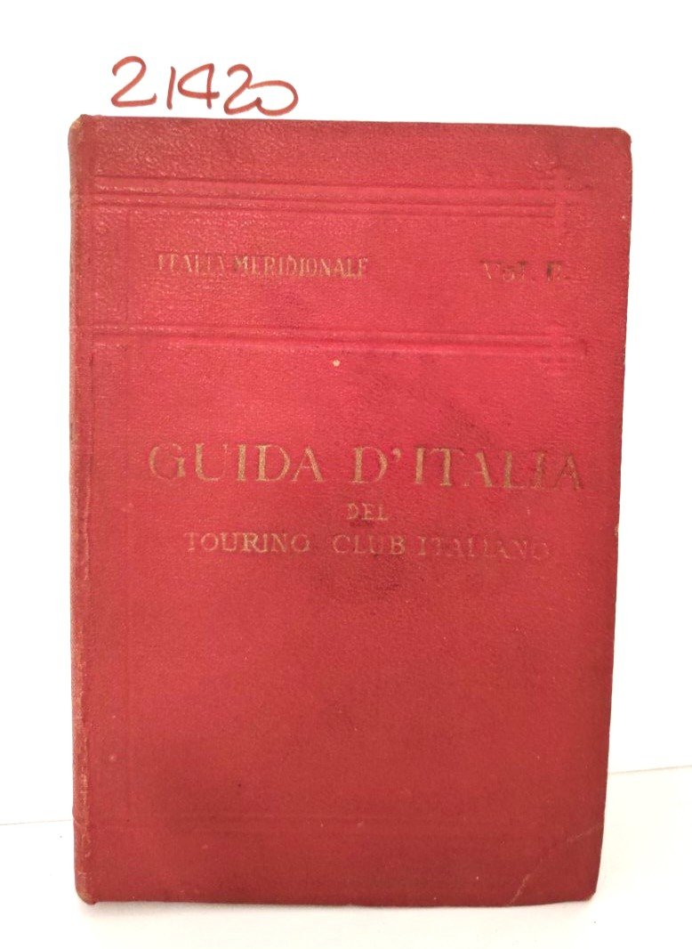 Guida d'Italia Italia meridionale 2° volume Napoli e dintorni 1927 …