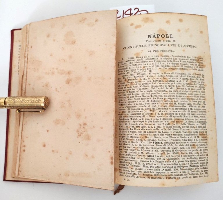 Guida d'Italia Italia meridionale 2° volume Napoli e dintorni 1927 …