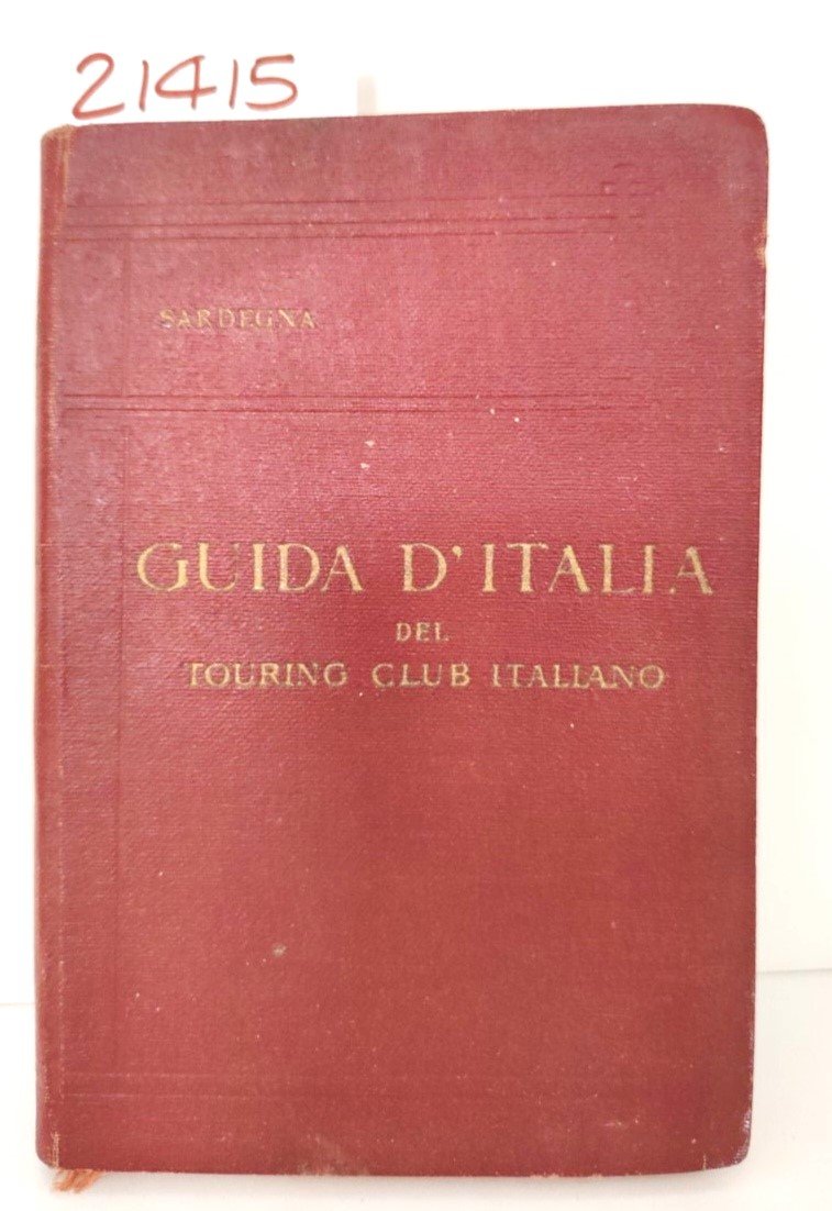 Guida d'Italia Sardegna 1918 1° edizione TCI