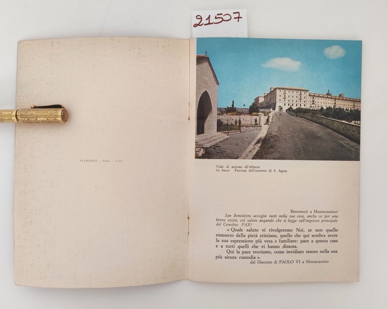 Guida illustrata Abbazia di Montecassino senza data