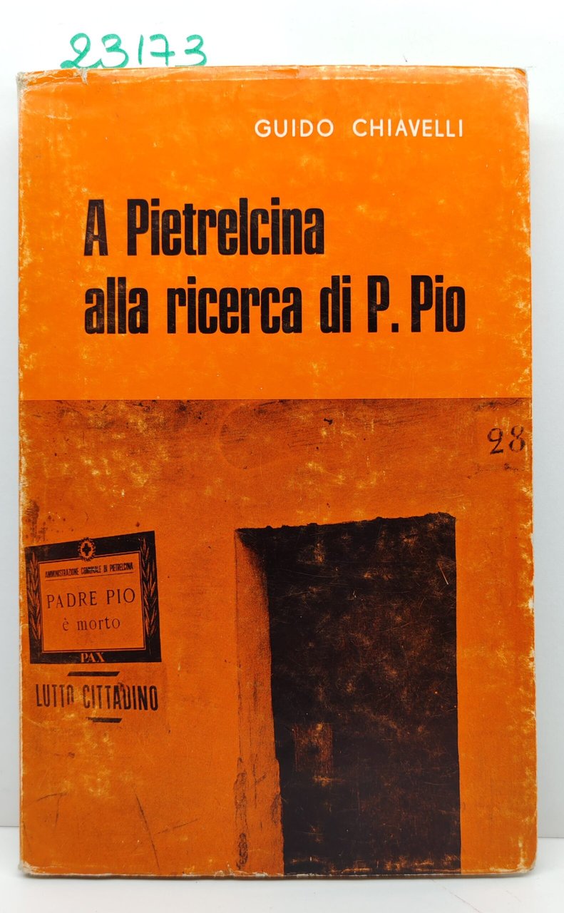 Guido Chiavelli A Pietrelcina alla ricerca di Padre Pio 1970 … | Immagine principale