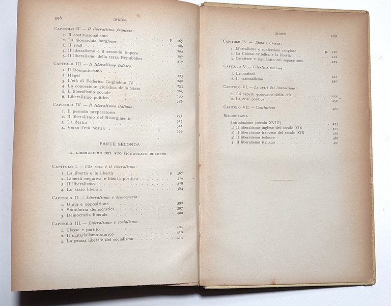 Guido De Ruggiero Storia della liberalismo europeo 4° edizione Laterza …