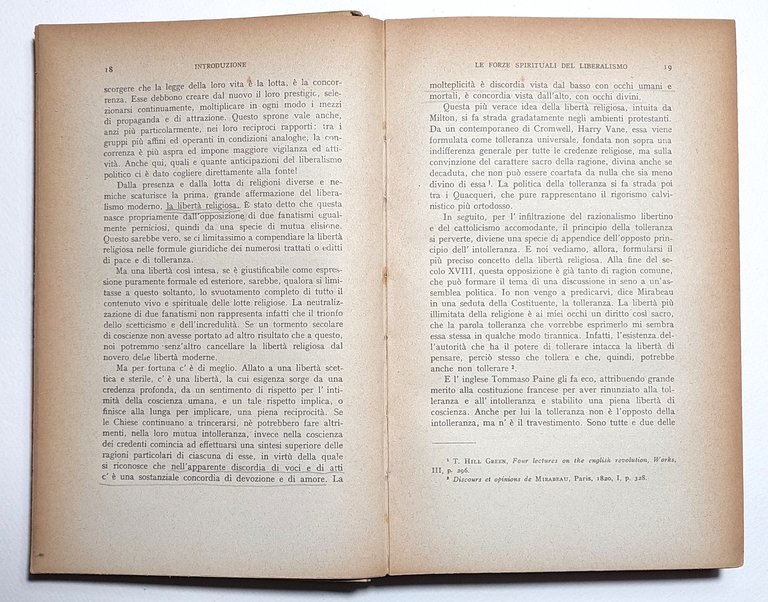 Guido De Ruggiero Storia della liberalismo europeo 4° edizione Laterza …
