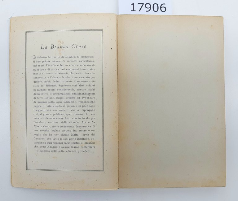 Guido Milanesi La Bianca Croce Mondadori 1951 | Immagine Gallery 3