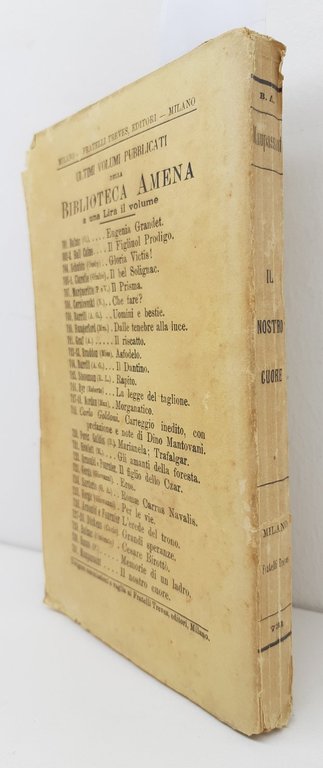 Guy De Maupassant Il Nostro Cuore Treves 1907 Abela Carboneria | Immagine Gallery 2