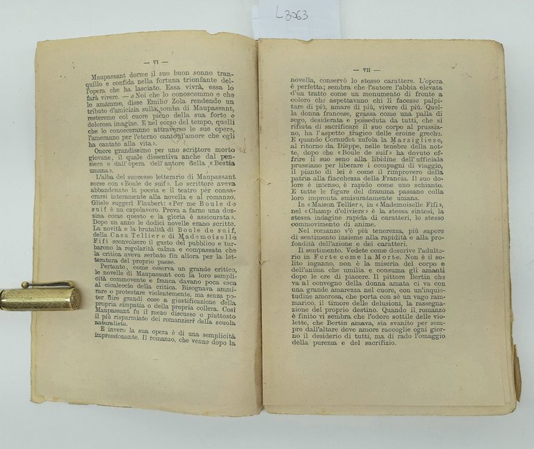 Guy De Maupassant Il Nostro Cuore Treves 1907 Abela Carboneria | Immagine Gallery 7