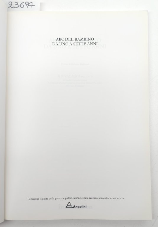 H B Valmann ABC del bambino da 1 a 7 … | Immagine Gallery 3
