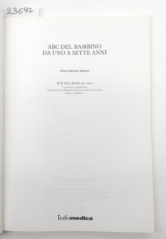 H B Valmann ABC del bambino da 1 a 7 … | Immagine Gallery 4