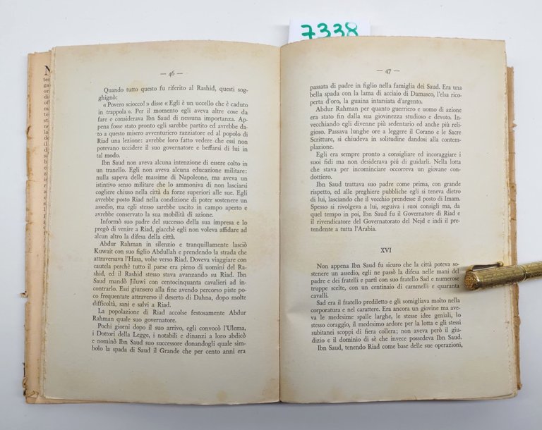 H. C. Amstrong IBN Saud signore dell'Arabia vita intima di …