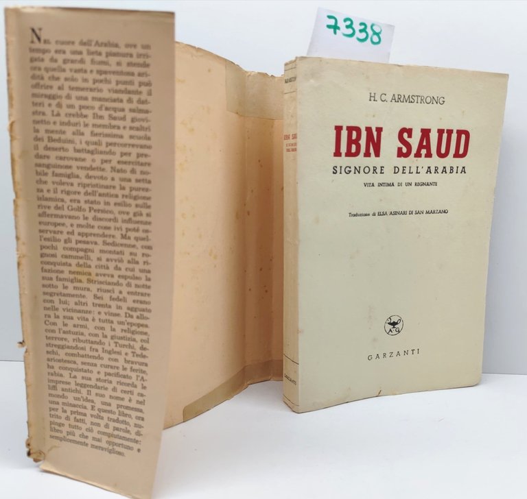 H. C. Amstrong IBN Saud signore dell'Arabia vita intima di …