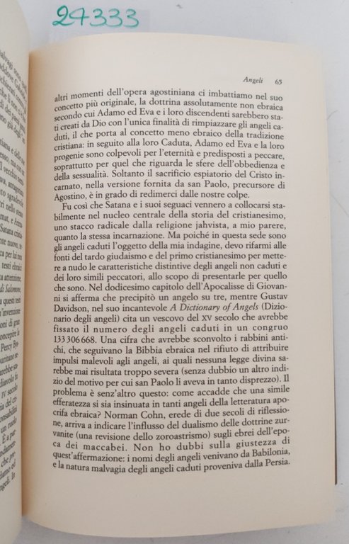 Harold Bloom Visioni profetiche angeli sogni risurrezione Il Saggiatore 1999 | Immagine Gallery 6