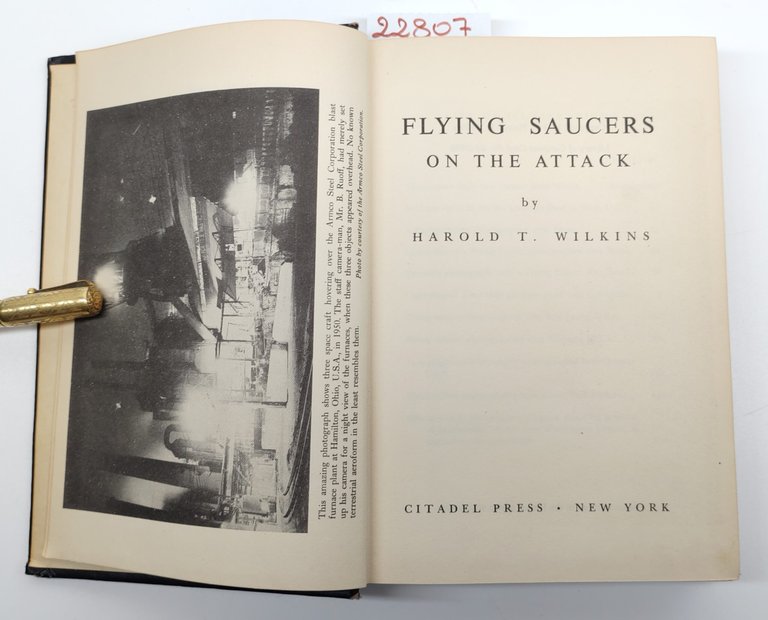 Harold T. Wilkins Flyning saucers on the Attack New York … | Immagine Gallery 2