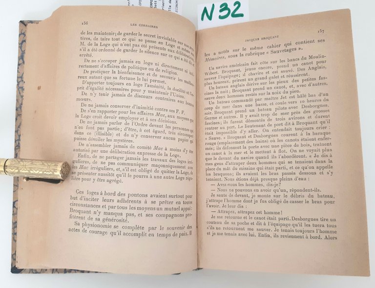Henri Malo Les Corsaires Memories Et Documents Inedits Paris 1908