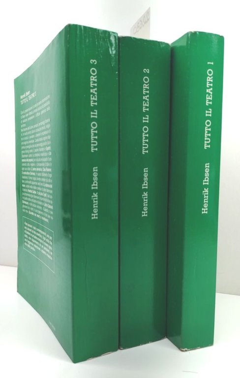 Henrik Ibsen Tutto il teatro Melita 1° edizione 1987 tre …